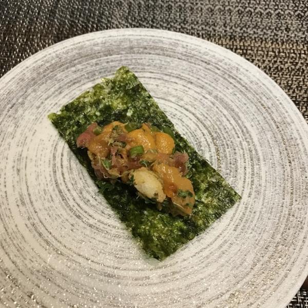 아까미,우니,단새우,김