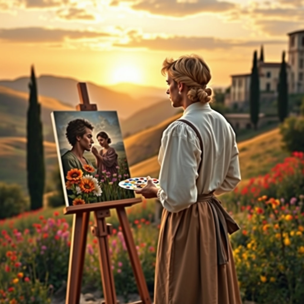 이탈리아 예술가 탐구 (클래식, 감성화가, 유럽미술)