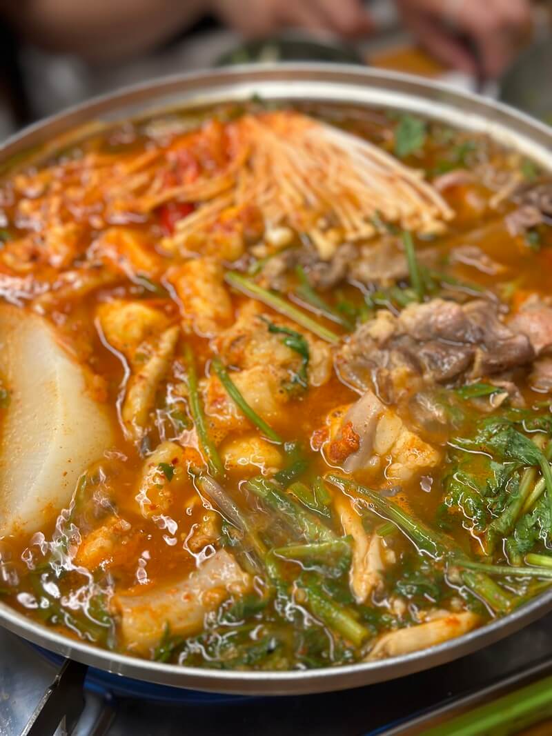 용산맛집능동미나리