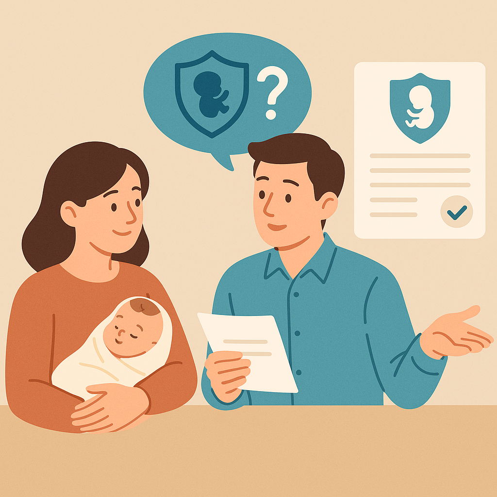 태아보험에서 신생아 보험으로 연결하는 법에 대한 이미지