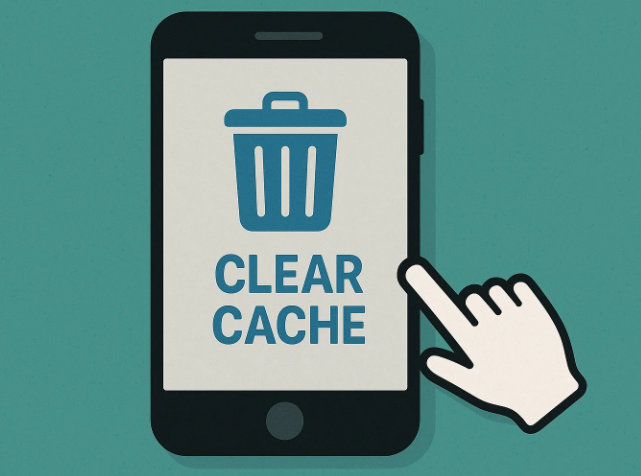 clear cache