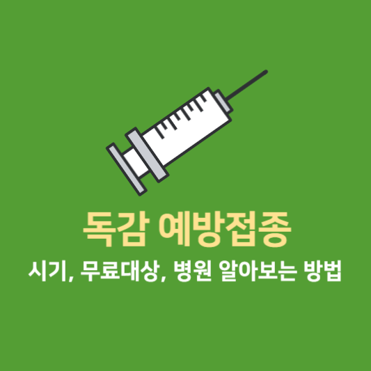 독감 예방접종