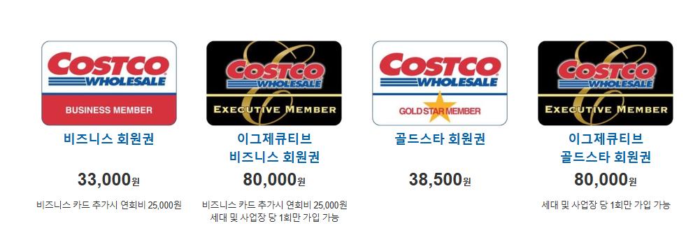 코스트코 통합 회원권