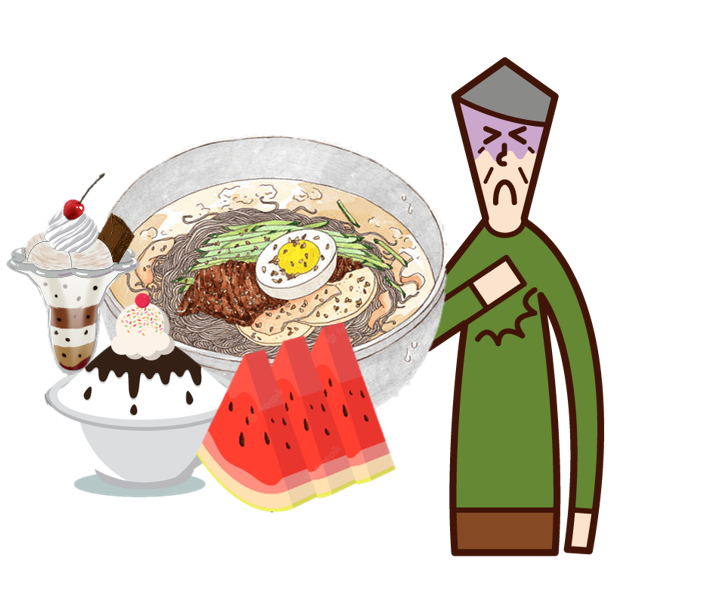 찬음식 섭취와 호르몬 불균형