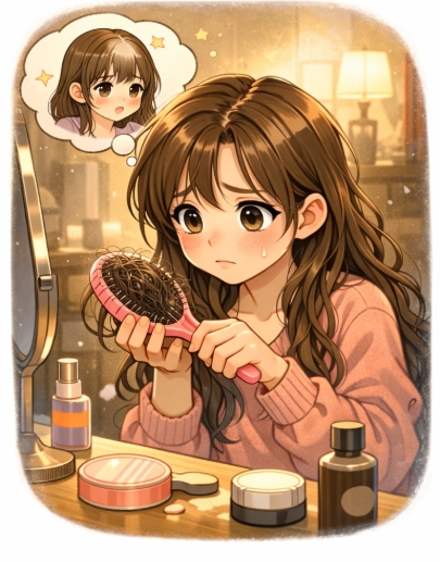 머리카락 빠지는 꿈 해몽 총정리, 10가지 유형별 꿈해몽 총정리!