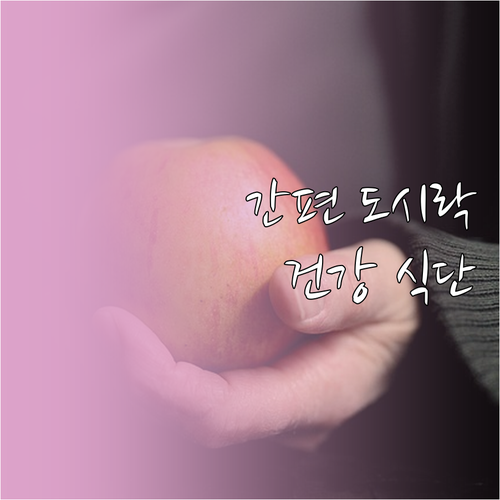 간편 도시락으로 점심 해결 바쁜 아침..