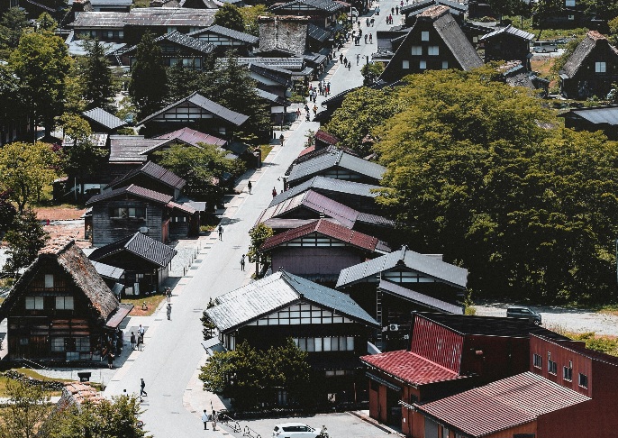 일본 소도시 관련 여행 이미지