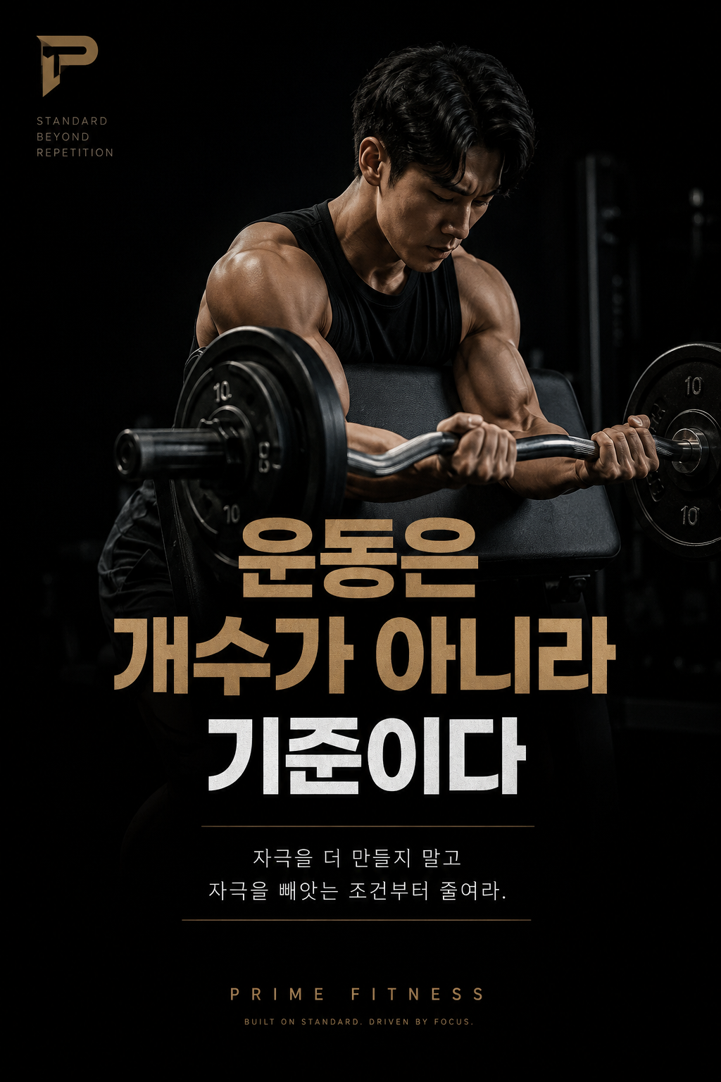 운동은 개수가 아니라 기준이다