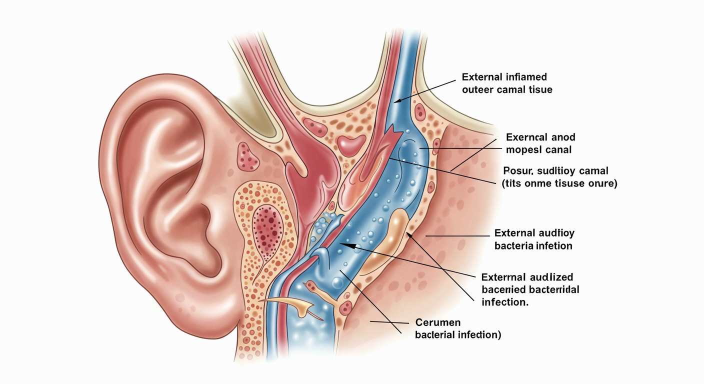 외이도염 증상&amp;#44; 통증&amp;#44; 연고 (+자연치유)