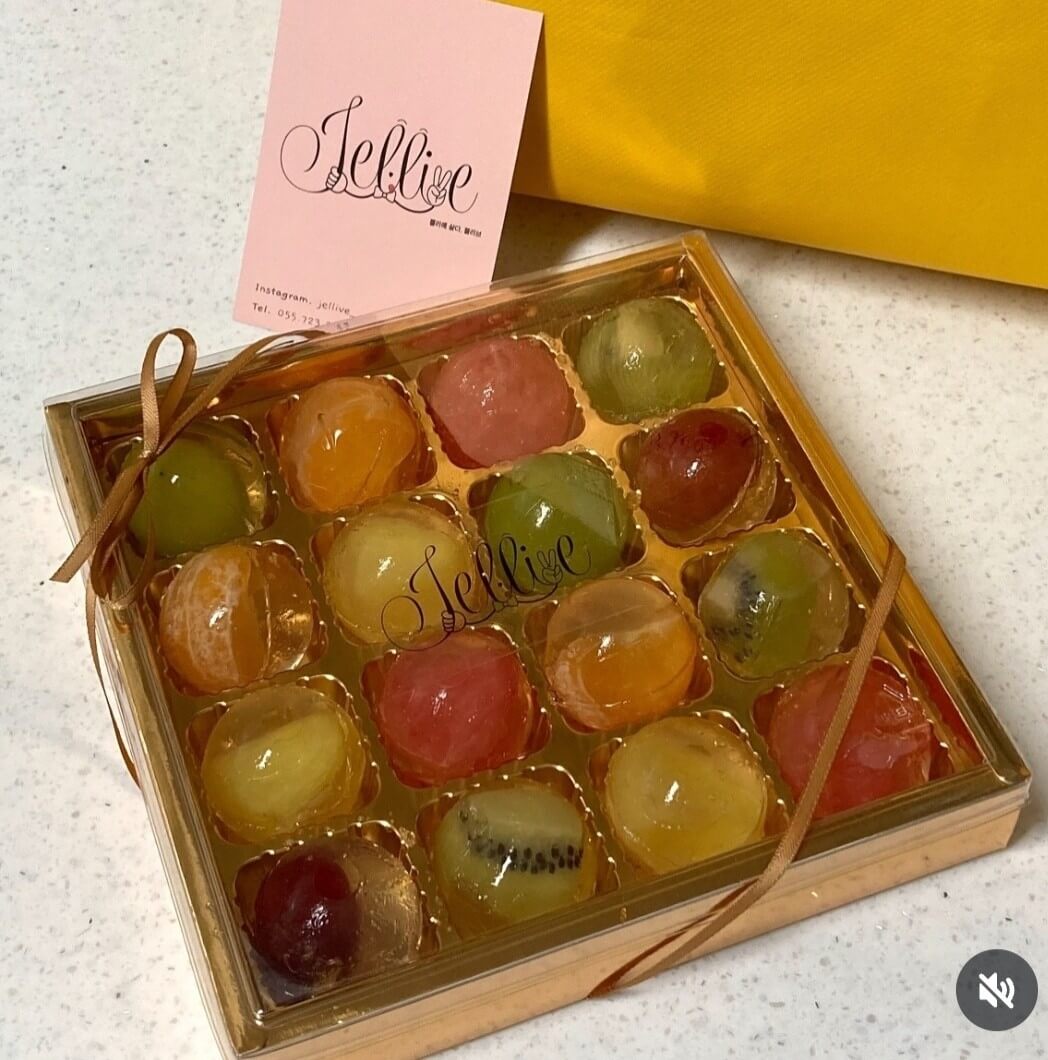 6시내고향 수제 과일젤리 김해 청년몰 디저트 맛집 젤리브