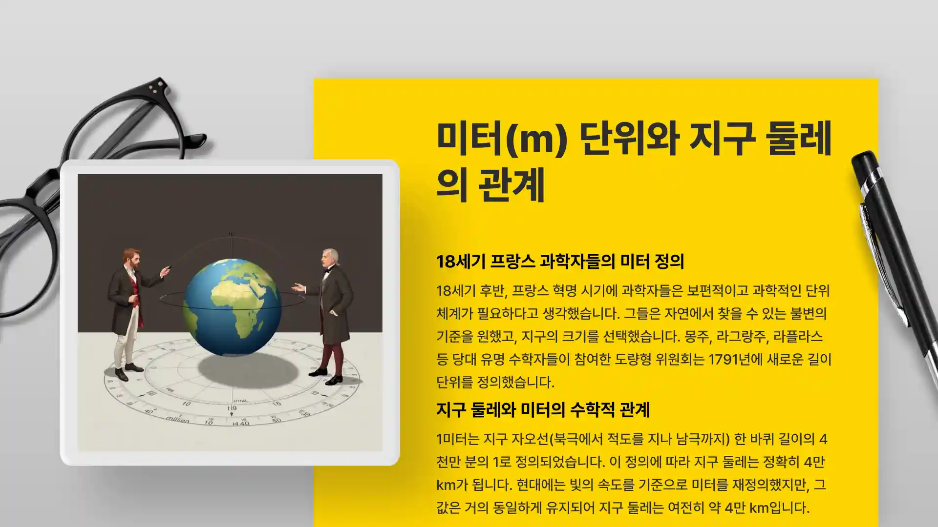 지구 한바퀴 거리 지구 한바퀴 둘레