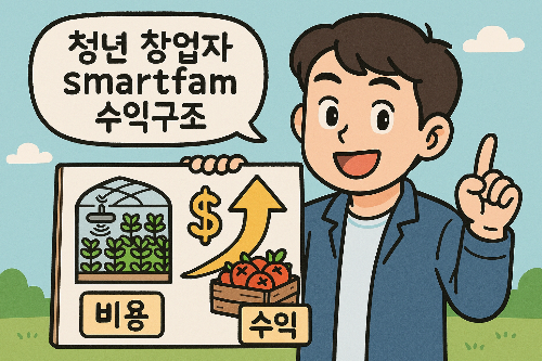 청년 창업자가 말하는 스마트팜 수익구조