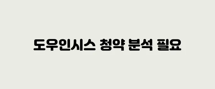도우인시스 공모주 청약정보, 전망 예측