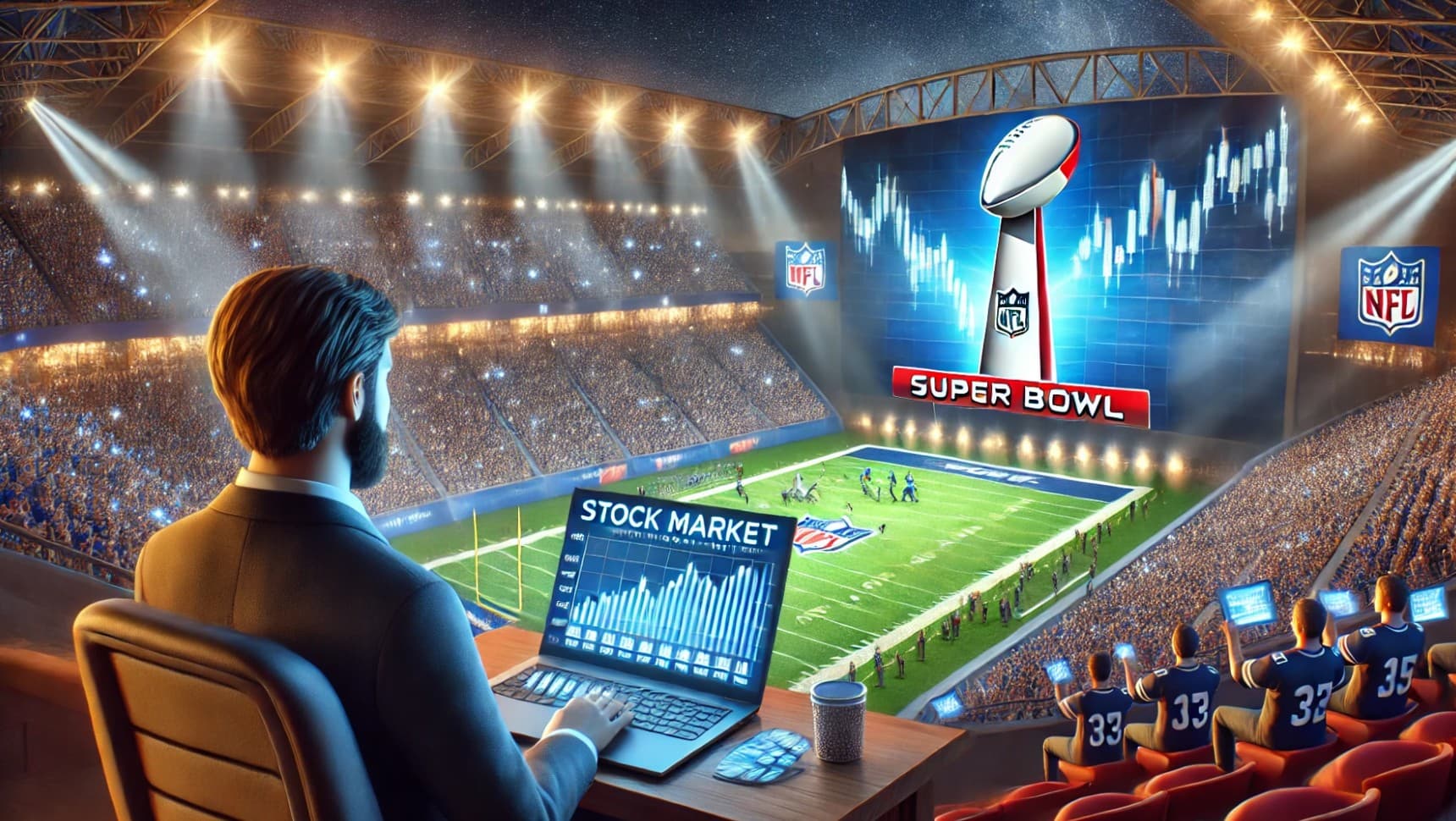 슈퍼볼이 불러온 주식 시장 변화: 기업 광고, 스포츠 베팅, 그리고 상승 종목 분석