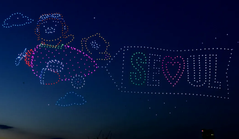 한강 드론 라이트쇼