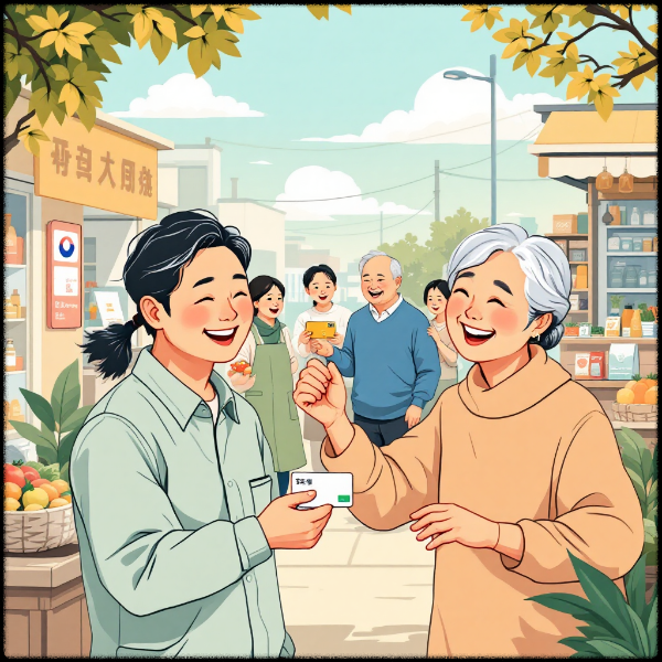 4차 민생지원금 신청 이미지 