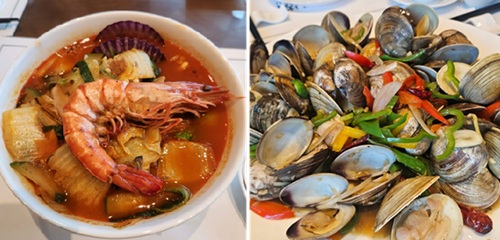시후 짬뽕과 조개찜