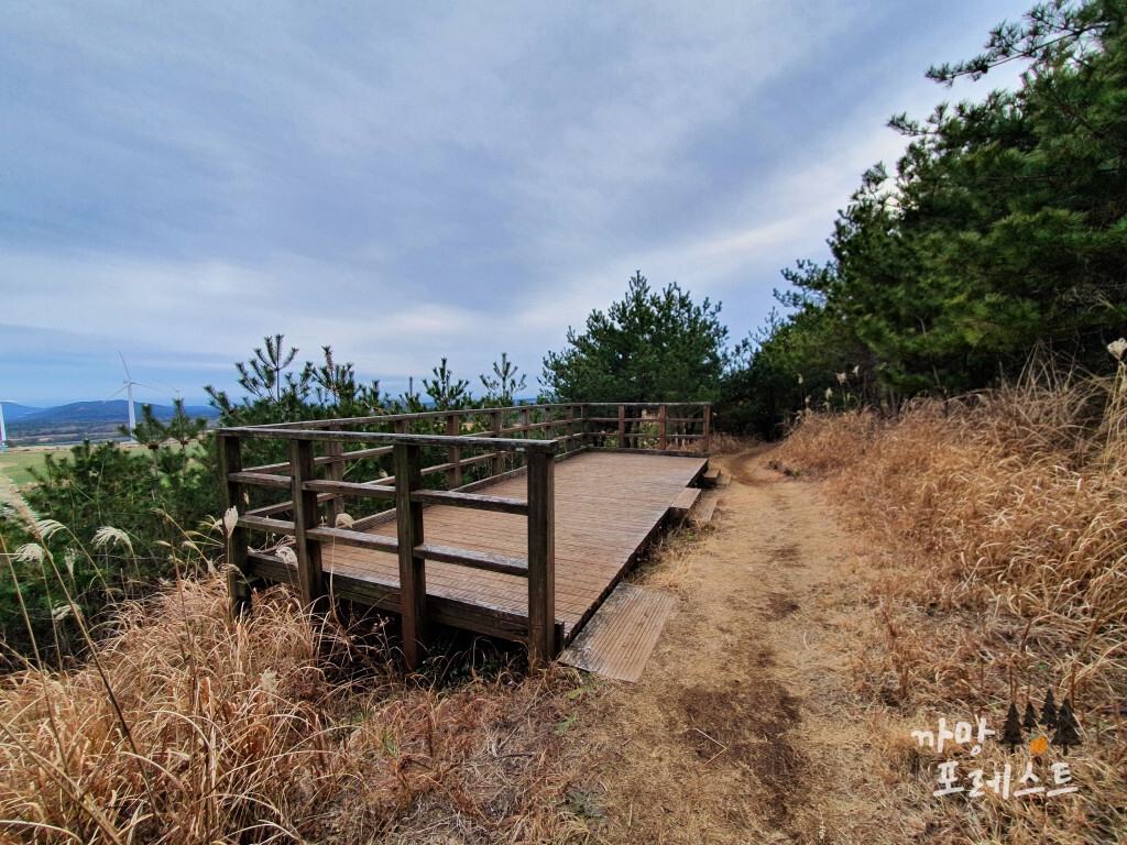 큰사슴이오름 전망대