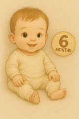 6개월 아기 이미지