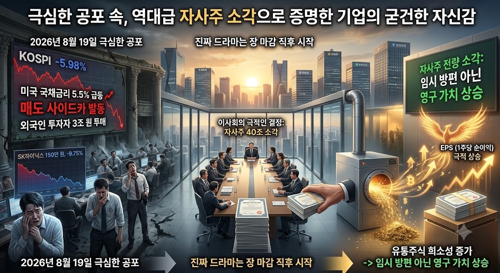 SK하이닉스 자사주 소각 40조 규모와 주가 영향 총정리