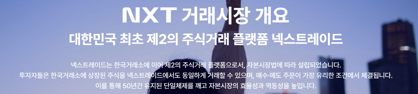 대체거래소란? 도입 이유! 넥스트레이드의 역할