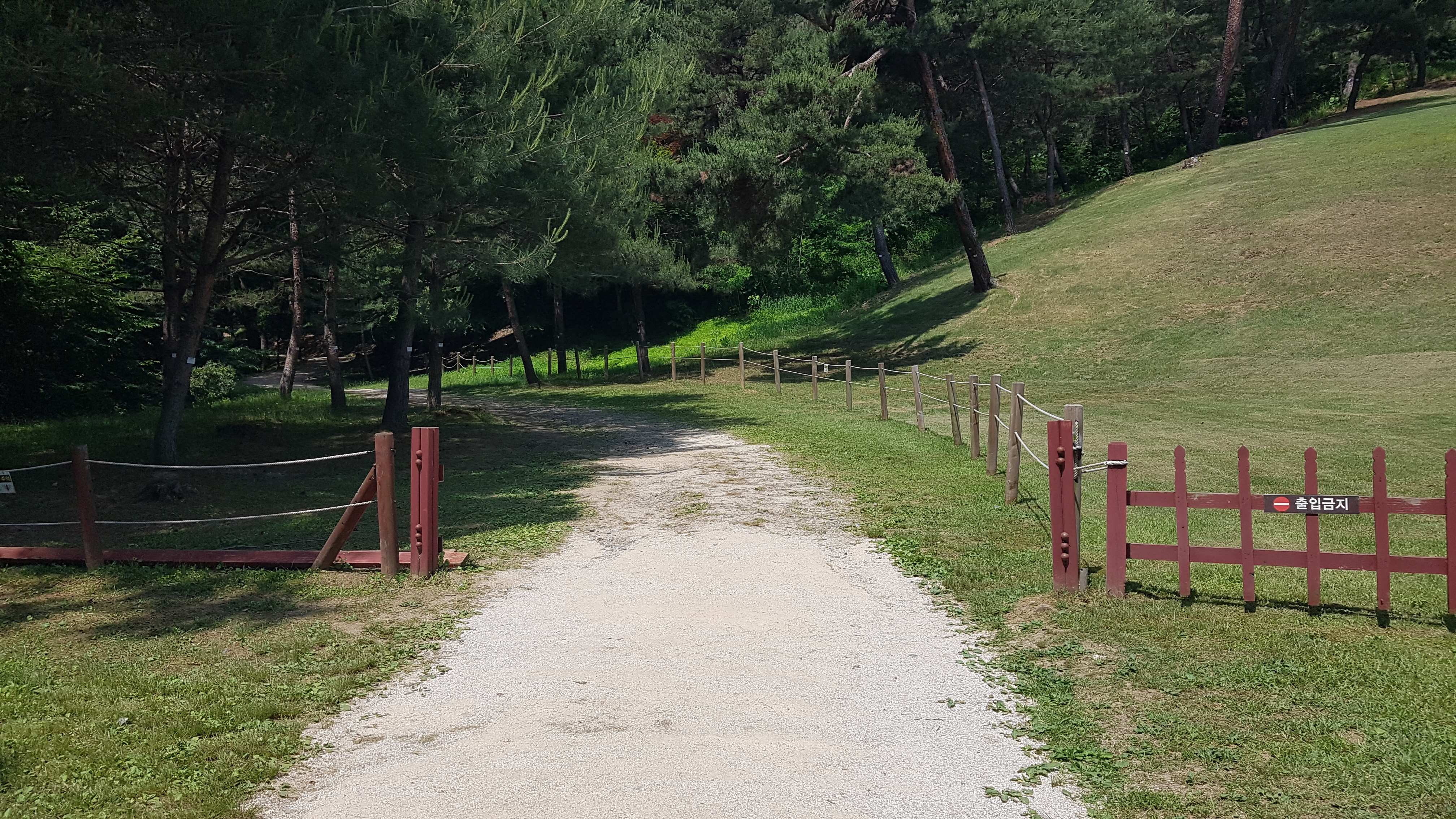 숲길 입구