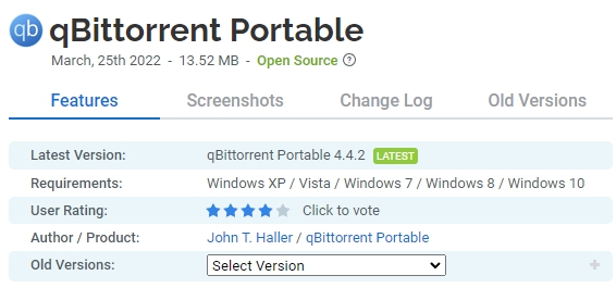 qBittorrent-Portable