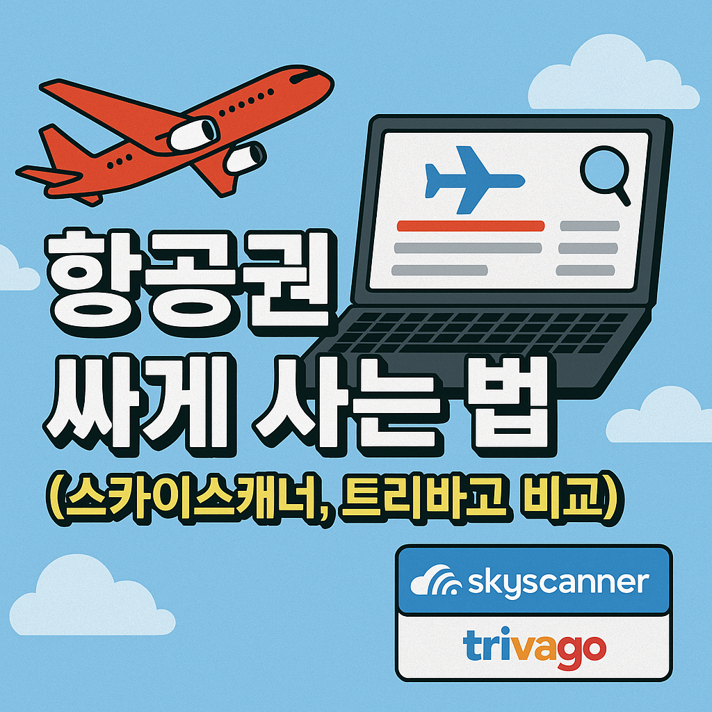 항공권 싸게 사는법
