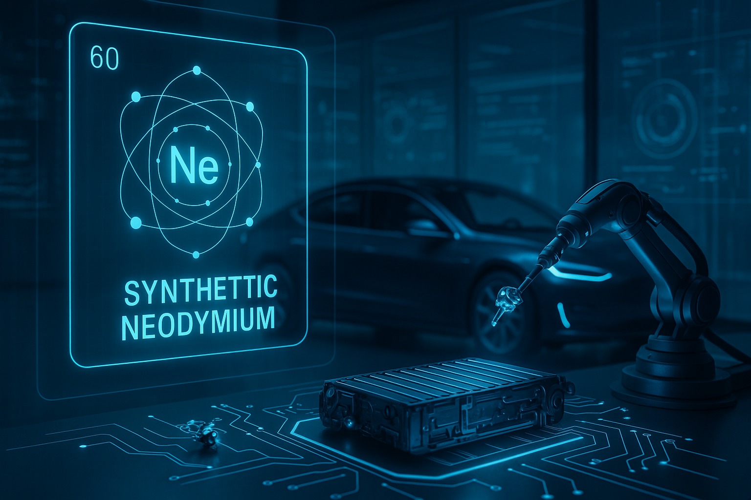 인공 네오디뮴 관련 사진