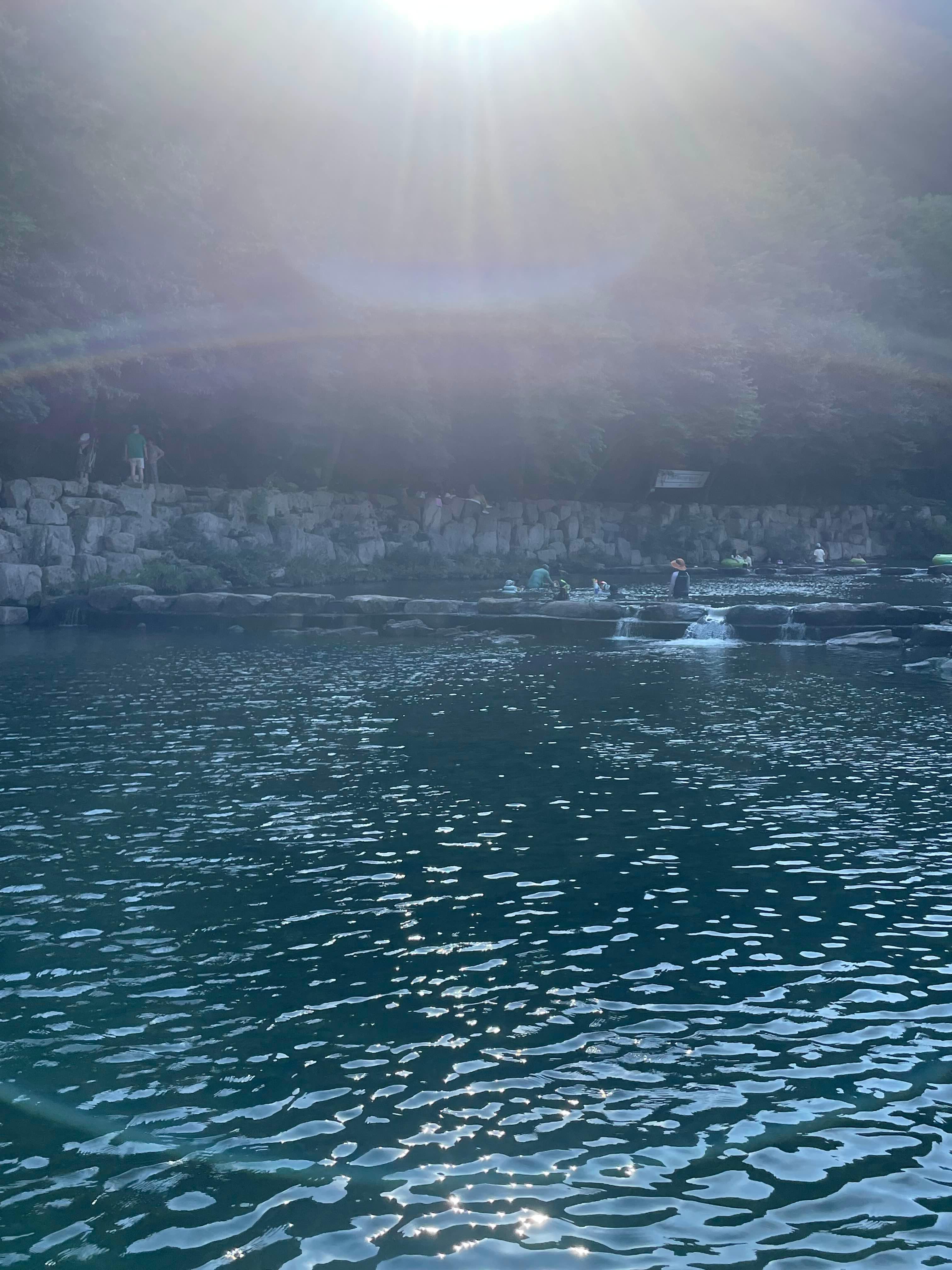 경북 청송 얼음골 계곡