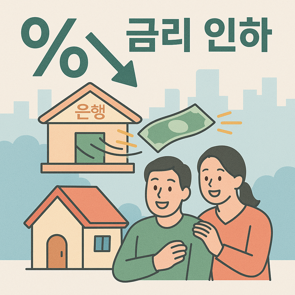 금리인하 관련 사진