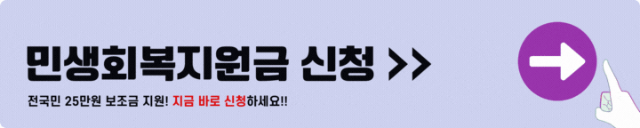 민생회복 지원금 신청