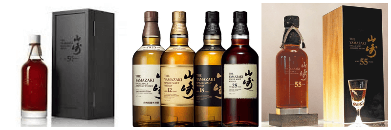 야마자키 50년, 야마자키 위스키, 야마자키 55년 사진