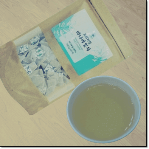 바나바잎 섭취량과 주의점, 바나바 잎 티백 차