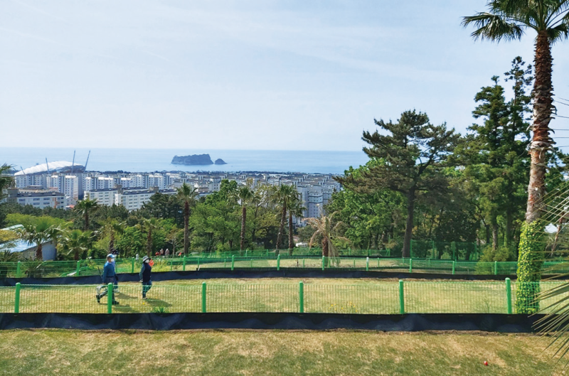 제주 서귀포시 강창학파크골프장 소개