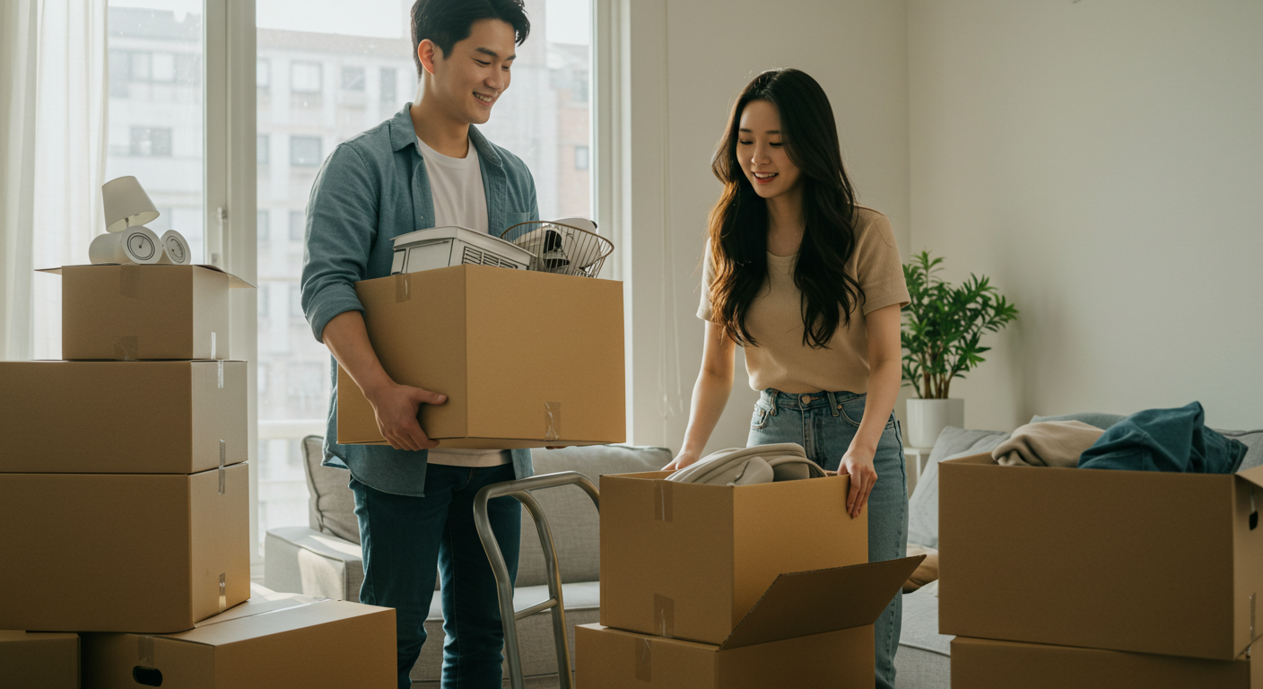 이사갈 때 냉장고 음식물 처리