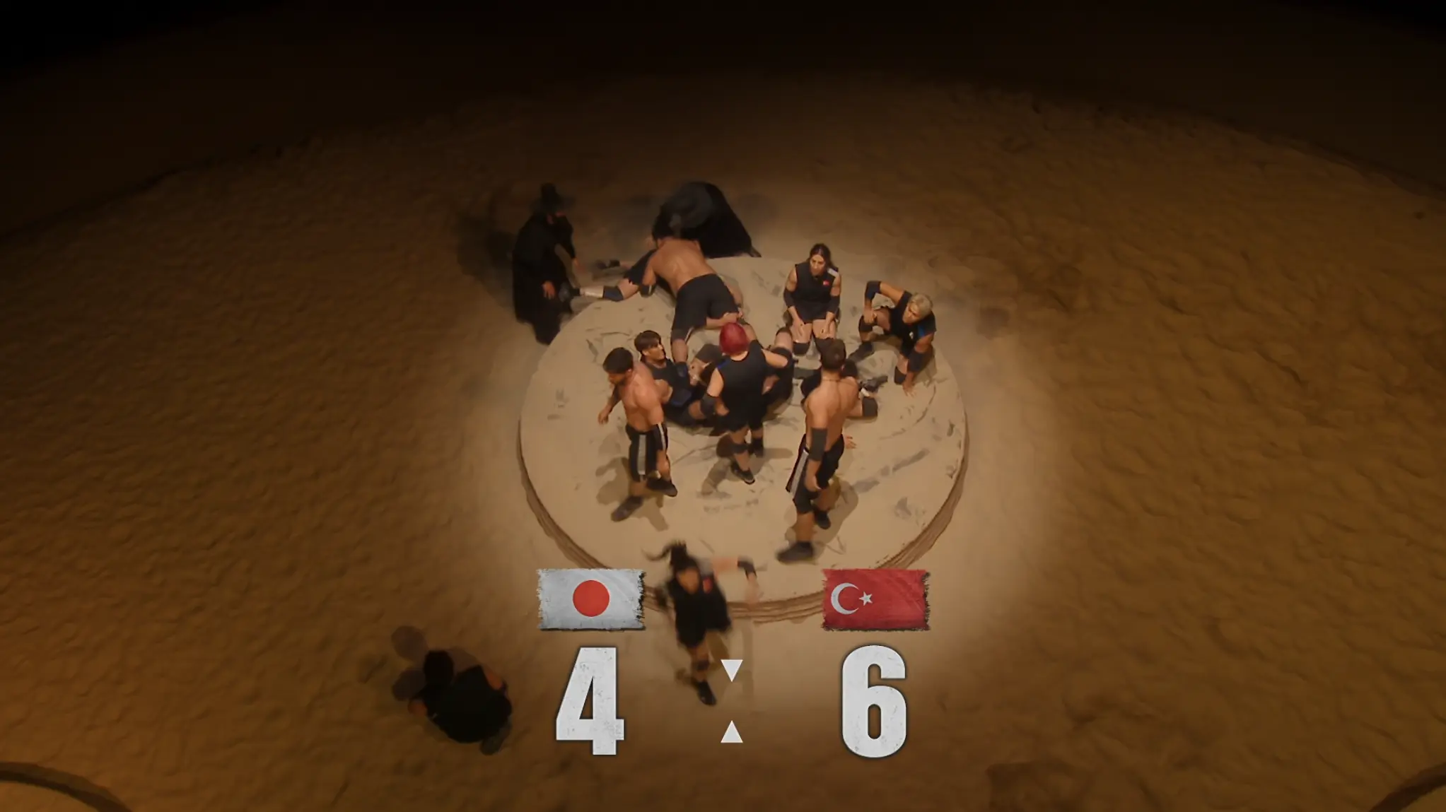 영토 점령전 3라운드 – 튀르키예와 일본의 빅매치