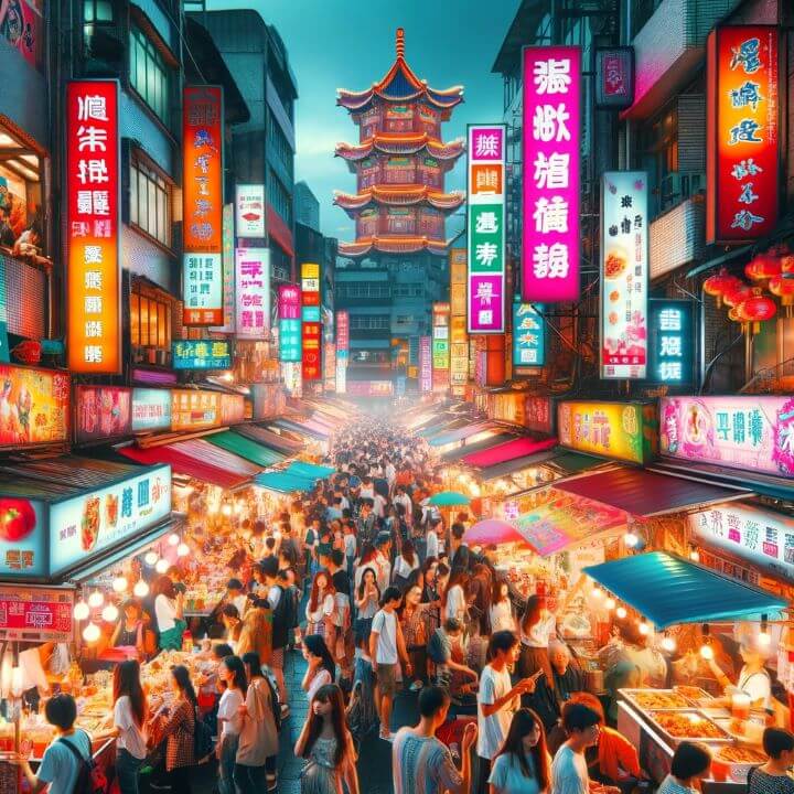 대만 야시장