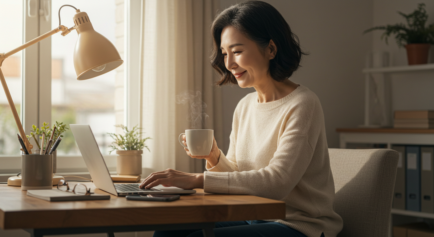 블로그로 브랜드를 만드는 여성