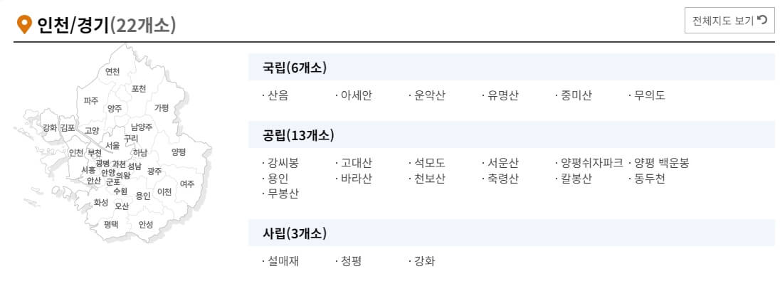 인천경기자연휴양림