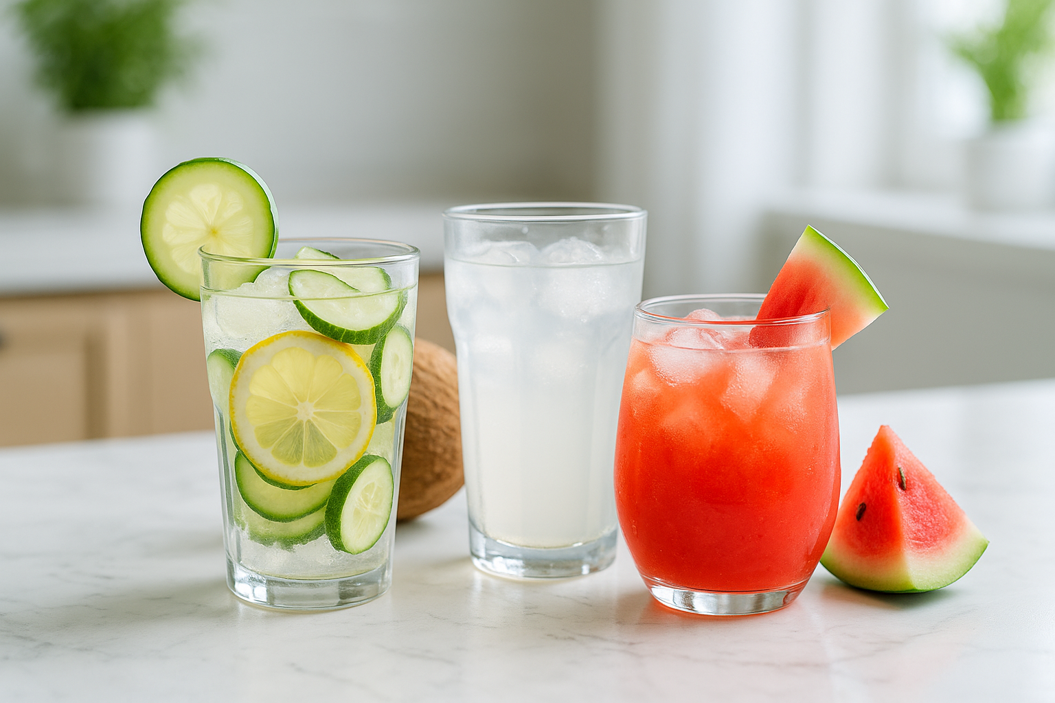 수분 보충에 좋은 음료 7가지 💧&ndash; 갈증 해결 음료 베스트 셀렉션