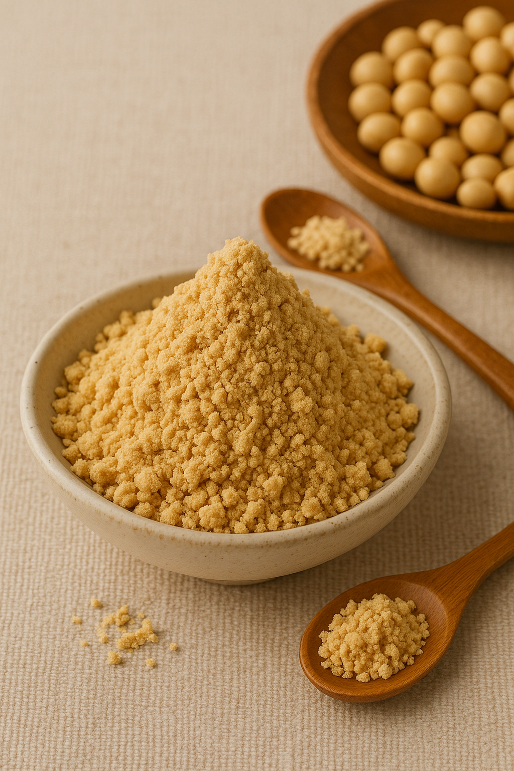 볶은 콩가루 - 사진