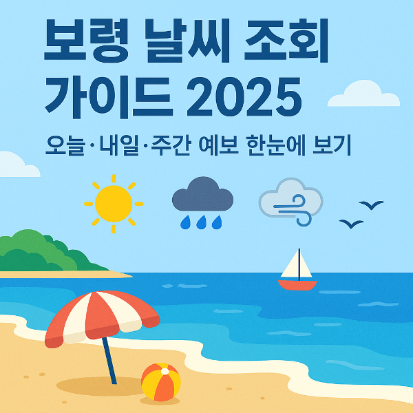 보령 날씨