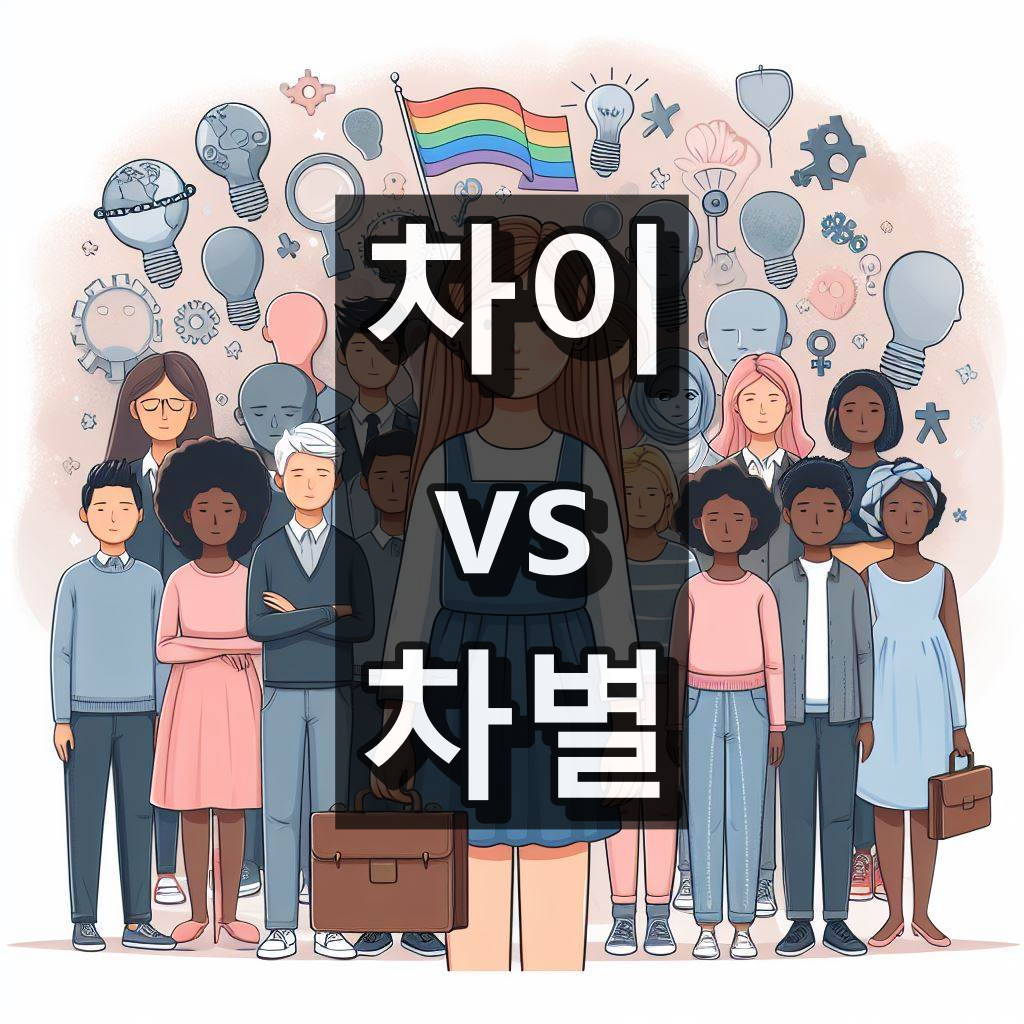차이와 차별 차이점
