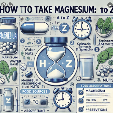 마그네슘 복용법 A to Z 관련 사진