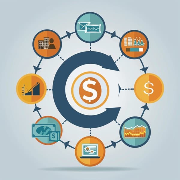 배당 수익 흐름을 설명하는 인포그래픽