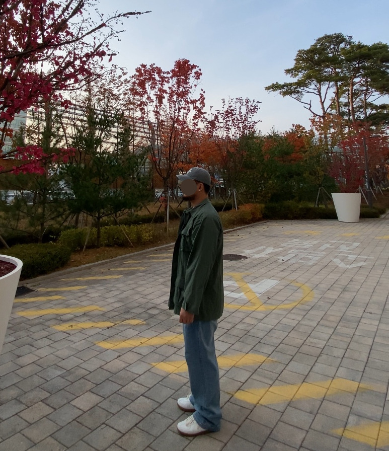 데일리룩('25. 11. 6.)윅 wick 스톤워시드 볼캡, 로스코 베트남 립스탑 정글 퍼티그 재킷, 무신사스탠다드 티셔츠, 무신사스탠다드 데미지진 무파진, 돔바 독일군 스니커즈