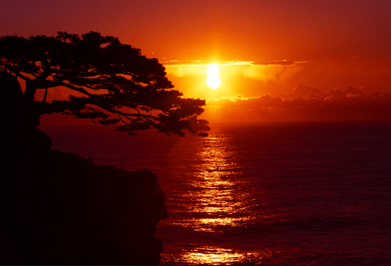 해돋이 명소 강원도 하조대