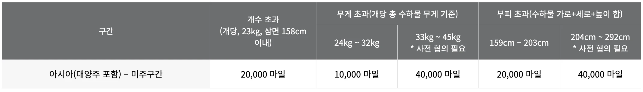수하물미주