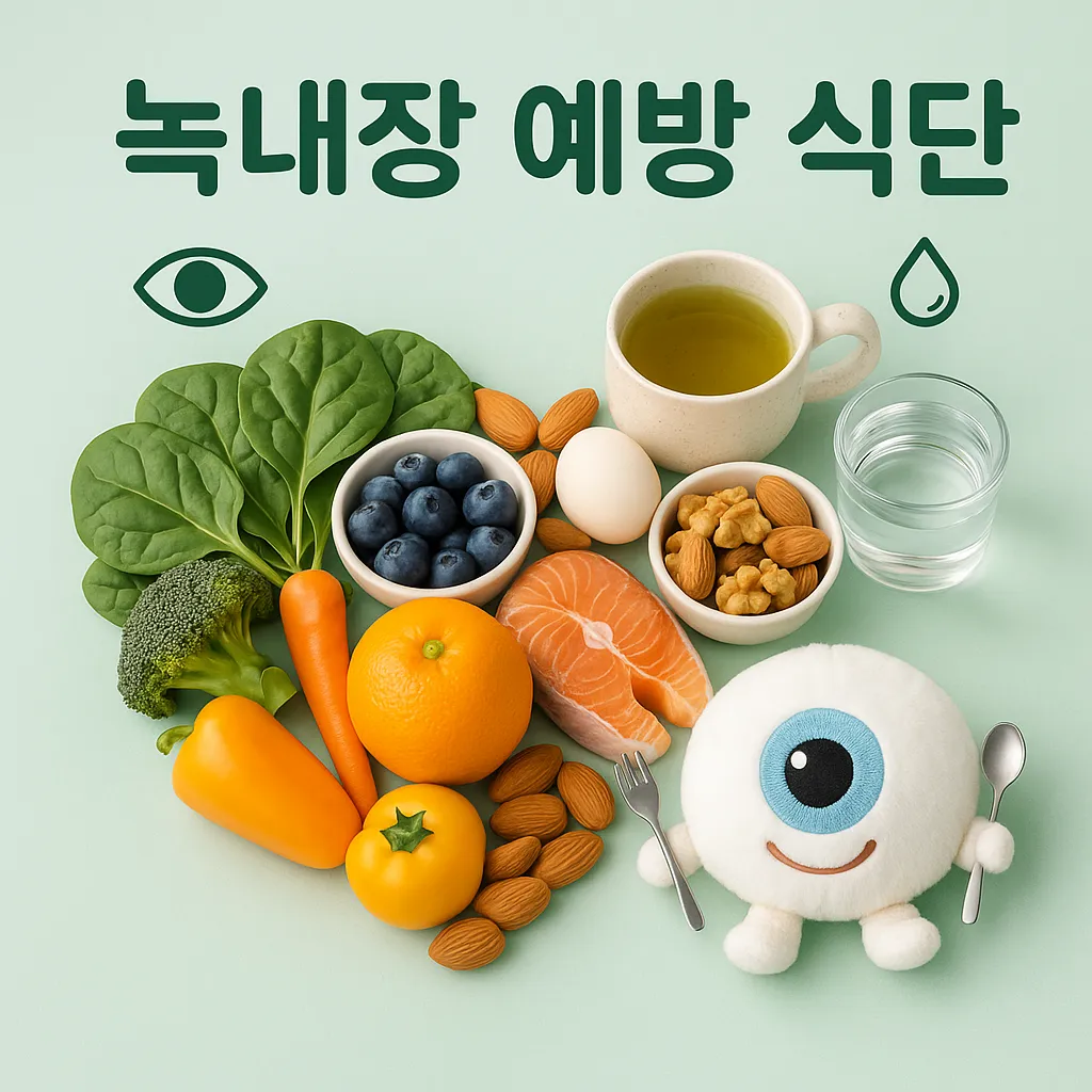 녹내장 예방 식단과 영양소 완벽 조합법